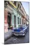 Classic 50s America Car in the Streets of Centro Habana, Havana, Cuba-Jon Arnold-Mounted Photographic Print