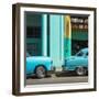 Classic 50s American Cars, Avenida De Italia, Centro Habana, Havana, Cuba-Jon Arnold-Framed Photographic Print
