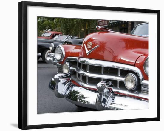 Classic American Automobile, Seattle, Washington, USA-William Sutton-Framed Photographic Print