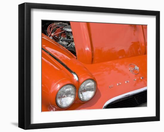 Classic American Automobile, Seattle, Washington, USA-William Sutton-Framed Photographic Print