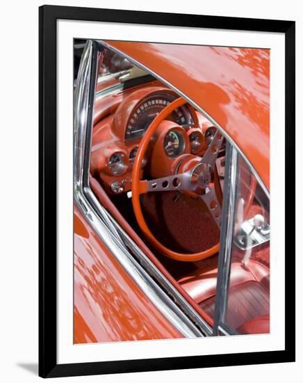 Classic American Automobile, Seattle, Washington, USA-William Sutton-Framed Photographic Print