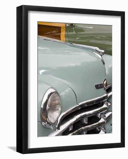 Classic American Automobile, Seattle, Washington, USA-William Sutton-Framed Photographic Print