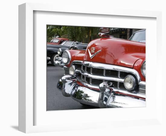 Classic American Automobile, Seattle, Washington, USA-William Sutton-Framed Photographic Print