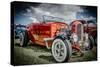 Classic American Automobile-David Challinor-Stretched Canvas