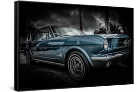 Classic American Automobile-David Challinor-Framed Stretched Canvas