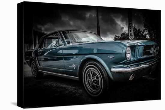 Classic American Automobile-David Challinor-Stretched Canvas