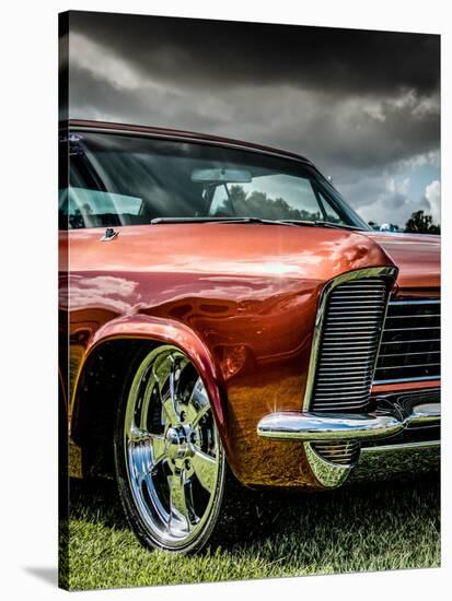 Classic American Automobile-David Challinor-Stretched Canvas