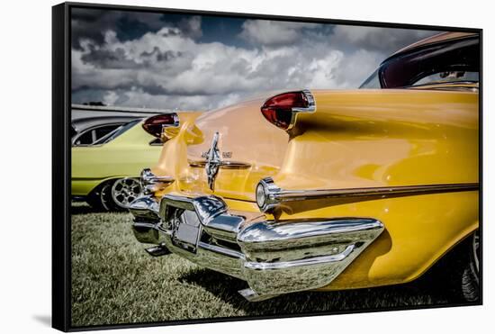 Classic American Automobile-David Challinor-Framed Stretched Canvas