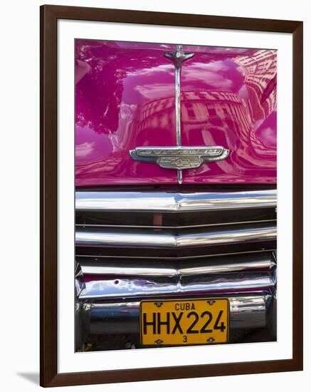 Classic American Car (Chevrolet), Havana, Cuba-Jon Arnold-Framed Photographic Print