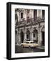 Classic American Car (Chevrolet), Paseo Del Prado, Havana, Cuba-Jon Arnold-Framed Photographic Print