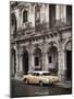 Classic American Car (Chevrolet), Paseo Del Prado, Havana, Cuba-Jon Arnold-Mounted Photographic Print