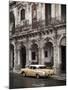 Classic American Car (Chevrolet), Paseo Del Prado, Havana, Cuba-Jon Arnold-Mounted Photographic Print