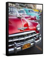 Classic American Car, Havana, Cuba-Jon Arnold-Framed Stretched Canvas