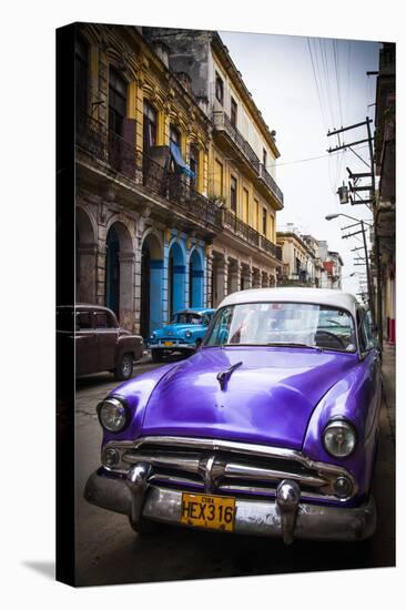 Classic American Car, Havana, Cuba-Jon Arnold-Stretched Canvas