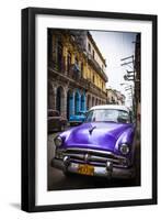 Classic American Car, Havana, Cuba-Jon Arnold-Framed Photographic Print