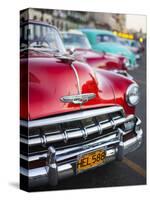 Classic American Car, Havana, Cuba-Jon Arnold-Stretched Canvas