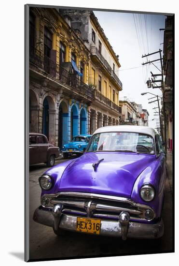 Classic American Car, Havana, Cuba-Jon Arnold-Mounted Photographic Print