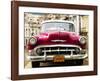 Classic American car in Habana, Cuba-Gasoline Images-Framed Art Print