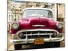 Classic American car in Habana, Cuba-Gasoline Images-Mounted Art Print