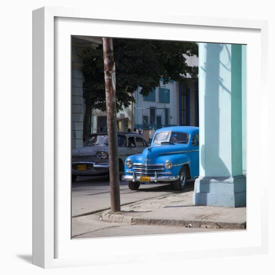 Classic American Car (Plymouth), Havana, Cuba-Jon Arnold-Framed Photographic Print