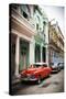 Classic American Car (Plymouth), Havana, Cuba-Jon Arnold-Stretched Canvas