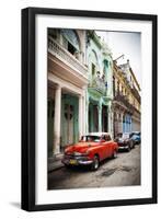 Classic American Car (Plymouth), Havana, Cuba-Jon Arnold-Framed Photographic Print