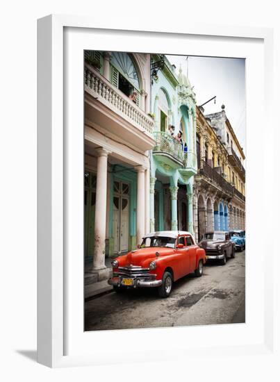 Classic American Car (Plymouth), Havana, Cuba-Jon Arnold-Framed Photographic Print