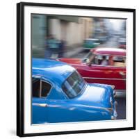 Classic American Cars, Havana, Cuba-Jon Arnold-Framed Photographic Print