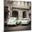 Classic American Cars in Front of the Gran Teatro, Parque Central, Havana, Cuba-Jon Arnold-Mounted Photographic Print