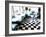 Classic American Diner Interior-George Oze-Framed Photographic Print
