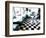 Classic American Diner Interior-George Oze-Framed Photographic Print