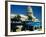 Classic American Taxi Cars Parked in Front of National Capital Building, Havana, Cuba-Martin Lladó-Framed Photographic Print