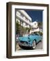 Classic Antique Thunderbird, Art Deco District, South Beach, Miami, Florida, USA-Richard Maschmeyer-Framed Photographic Print