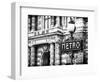 Classic Art, Metro Sign at the Louvre Metro Station, Paris, France-Philippe Hugonnard-Framed Photographic Print