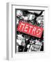 Classic Art, Metro Sign at the Louvre Metro Station, Paris, France-Philippe Hugonnard-Framed Photographic Print