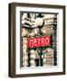 Classic Art, Metro Sign at the Louvre Metro Station, Paris, France-Philippe Hugonnard-Framed Photographic Print