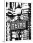 Classic Art, Metro Sign at the Louvre Metro Station, Paris, France-Philippe Hugonnard-Framed Photographic Print