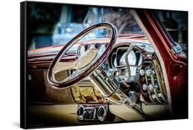 Classic Automobile-David Challinor-Framed Stretched Canvas