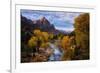 Classic Autumn View Zion National Park, Utah-Vincent James-Framed Photographic Print