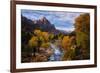 Classic Autumn View Zion National Park, Utah-Vincent James-Framed Photographic Print