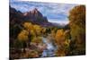 Classic Autumn View Zion National Park, Utah-Vincent James-Mounted Photographic Print