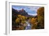 Classic Autumn View Zion National Park, Utah-Vincent James-Framed Photographic Print