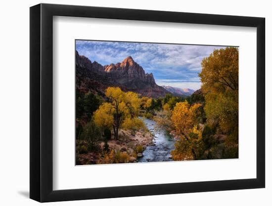 Classic Autumn View Zion National Park, Utah-Vincent James-Framed Photographic Print