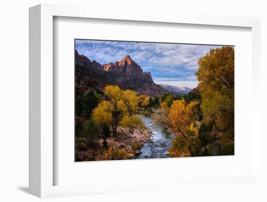 Classic Autumn View Zion National Park, Utah-Vincent James-Framed Photographic Print