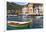 Classic Boat in Portofino Harbor, Liguria, Italy-George Oze-Framed Photographic Print