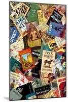 Classic Book Cover Collage II-Paris Pierce-Mounted Art Print