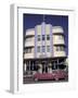 Classic Cadillac at The Marlin, South Beach, Miami, Florida, USA-Robin Hill-Framed Photographic Print