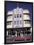 Classic Cadillac at The Marlin, South Beach, Miami, Florida, USA-Robin Hill-Framed Photographic Print