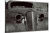 Classic Car Body In Bodie, Ca-George Oze-Stretched Canvas