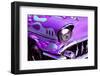 Classic car: Chevrolet with flaming hood-Bill Bachmann-Framed Photographic Print